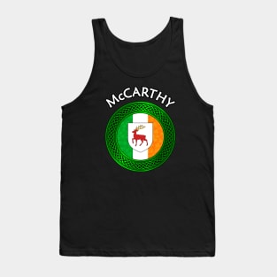 Irish Flag Shamrock Celtic Knot - McCarthy Tank Top